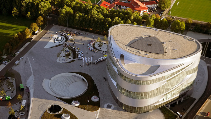 Illustration for article titled The Most Impressive Car Company Headquarters In The World